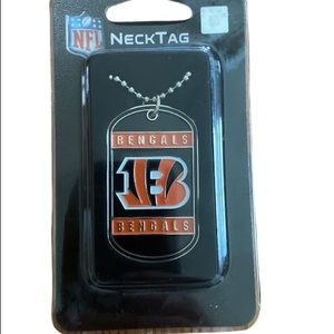NFL bengals dog at necklace